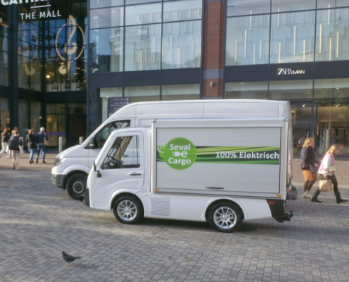 Seval Cenntro C500 binnenstad Utrecht - Seval e Cargo